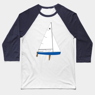 Windmill Sailboat One-Design Class Baseball T-Shirt